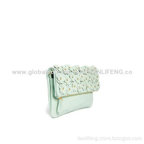 Women's Fashion Leather Wallet with Flower